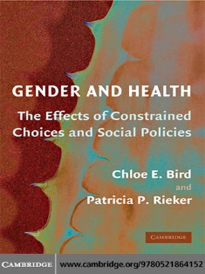 cover image of Gender and Health